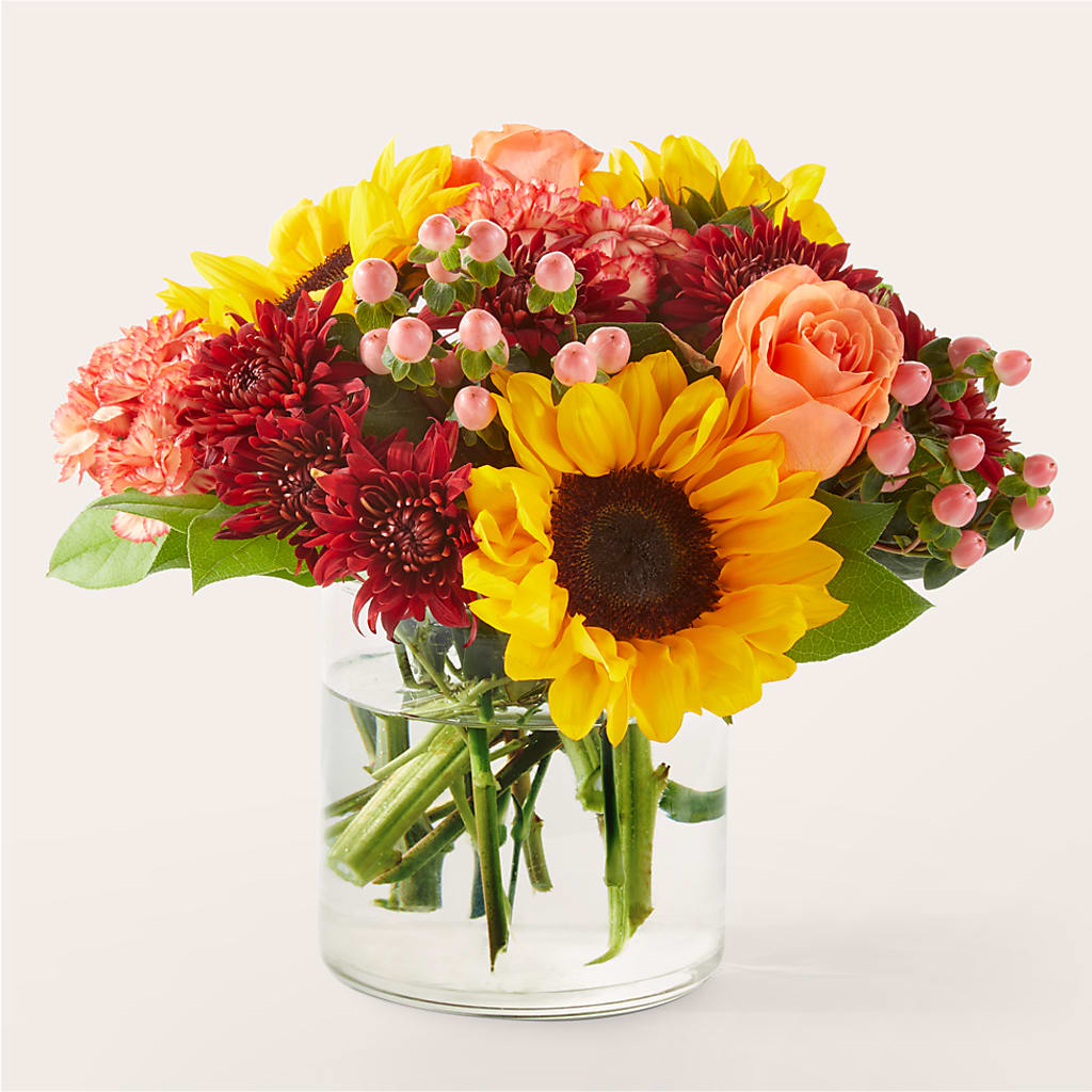 September Sunset Bouquet – Lemon Tree Florist, Kemp TX