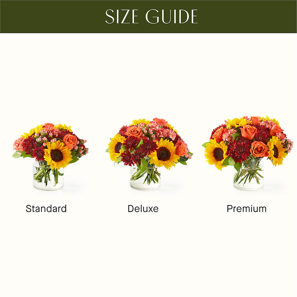 September Sunset Bouquet – Lemon Tree Florist, Kemp TX