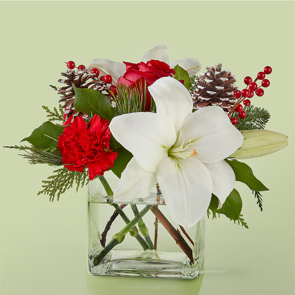 Glistening Icicles Bouquet – Lemon Tree Florist, Kemp TX