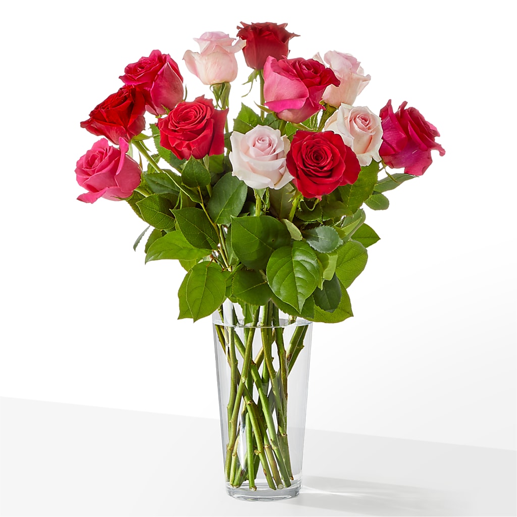 Charming Rose Bouquet – Lemon Tree Florist, Kemp TX
