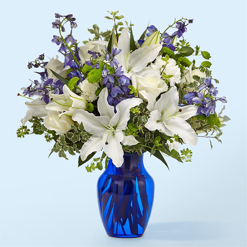 Santorini Bouquet – Lemon Tree Florist, Kemp TX