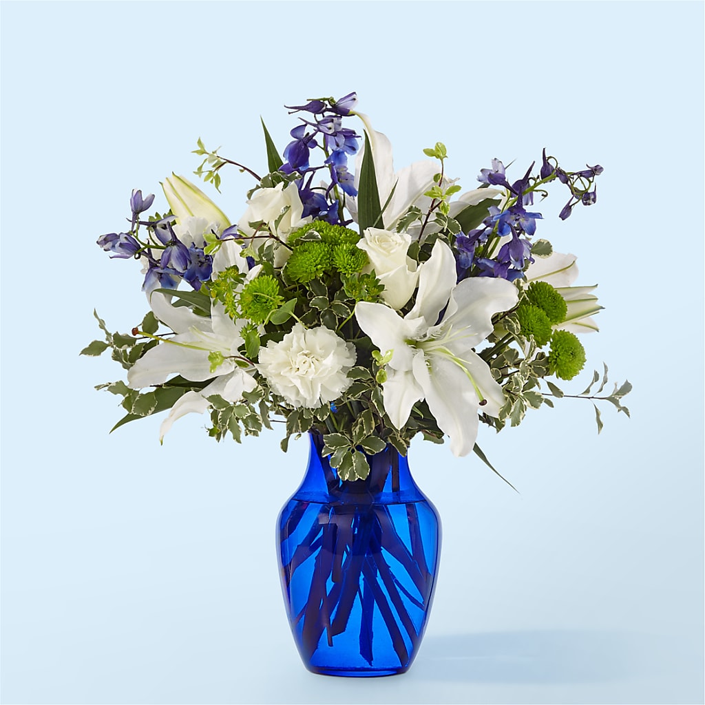 Santorini Bouquet – Lemon Tree Florist, Kemp TX