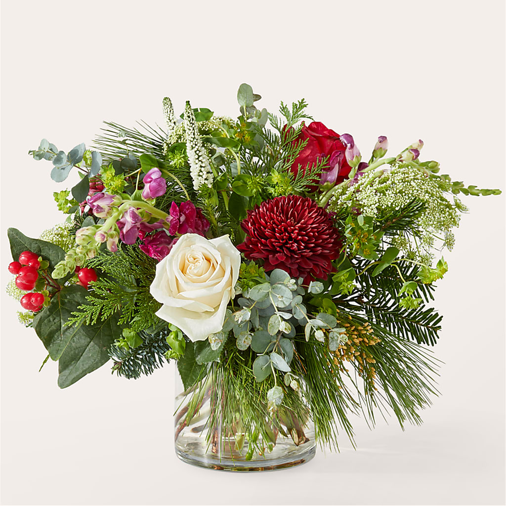 Cranberry Fizz Bouquet – Lemon Tree Florist, Kemp TX