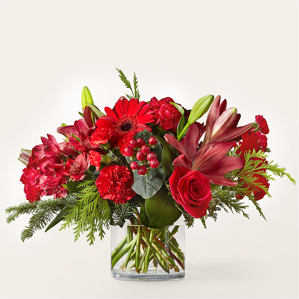 Friendsmas Bouquet – Lemon Tree Florist, Kemp TX