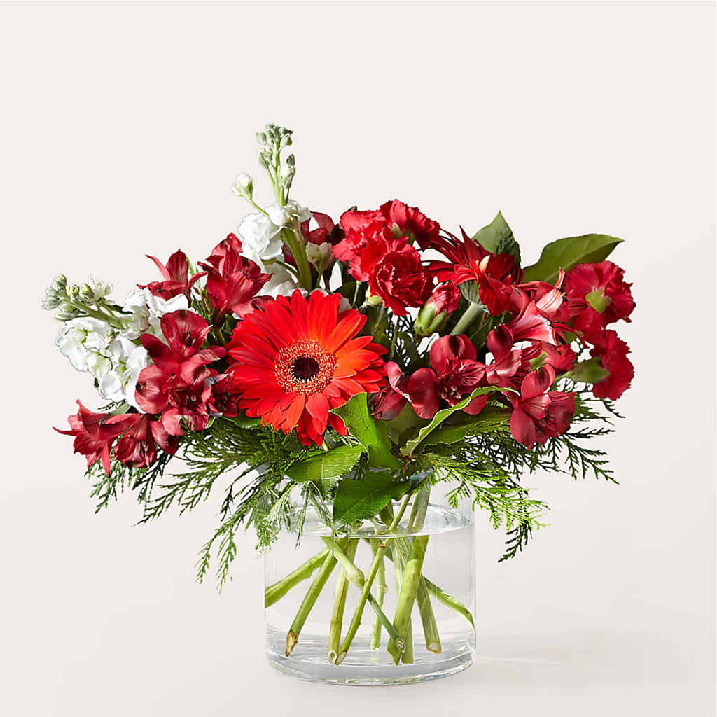 Holidaisy Bouquet – Lemon Tree Florist, Kemp TX