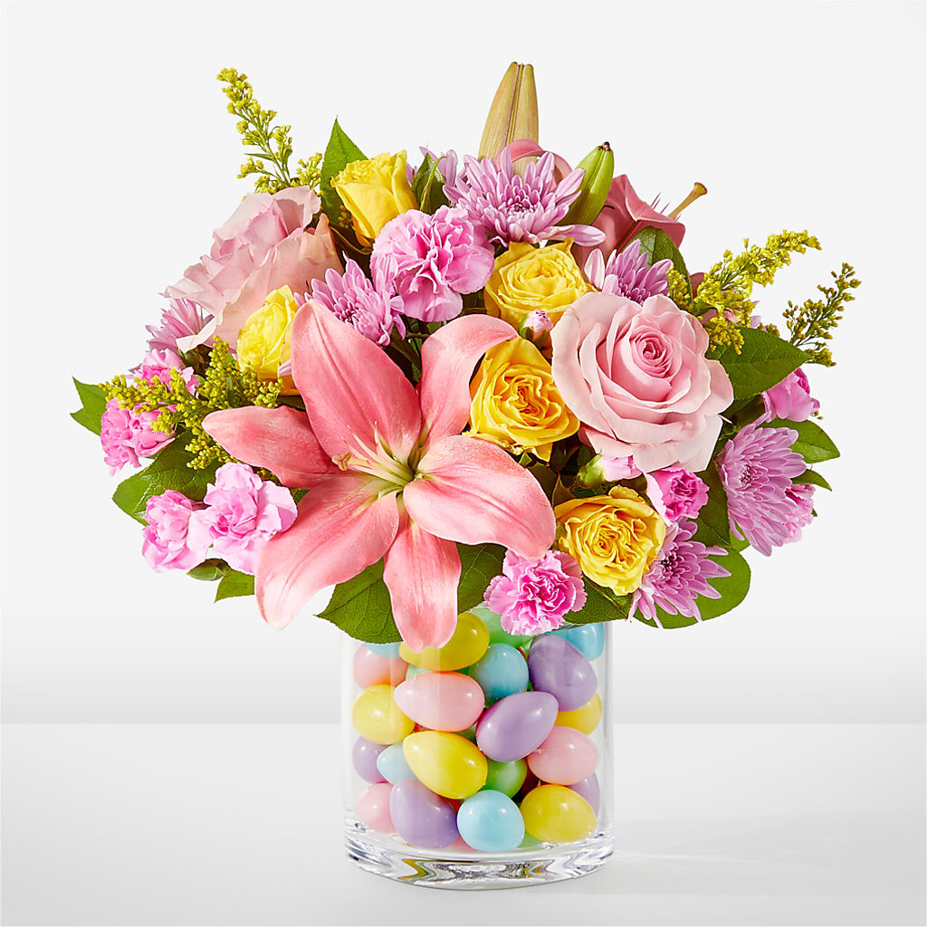 Easter Egg Hunt Bouquet – Lemon Tree Florist, Kemp TX