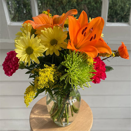 Bold & Bright – A Florist Original –  Lemon Tree Florist, Kemp TX
