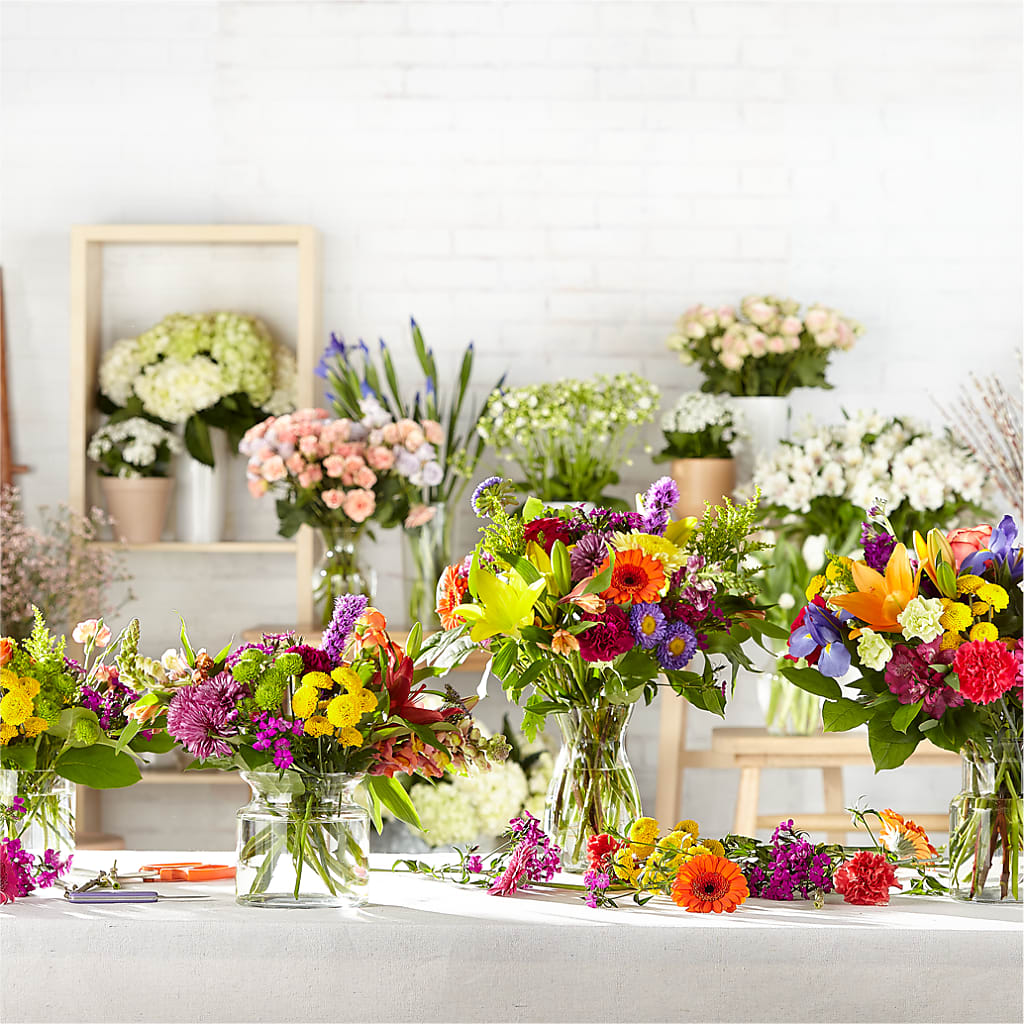 Bold & Bright – A Florist Original –  Lemon Tree Florist, Kemp TX