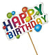 Happy Birthday Pick –  Lemon Tree Florist, Kemp TX