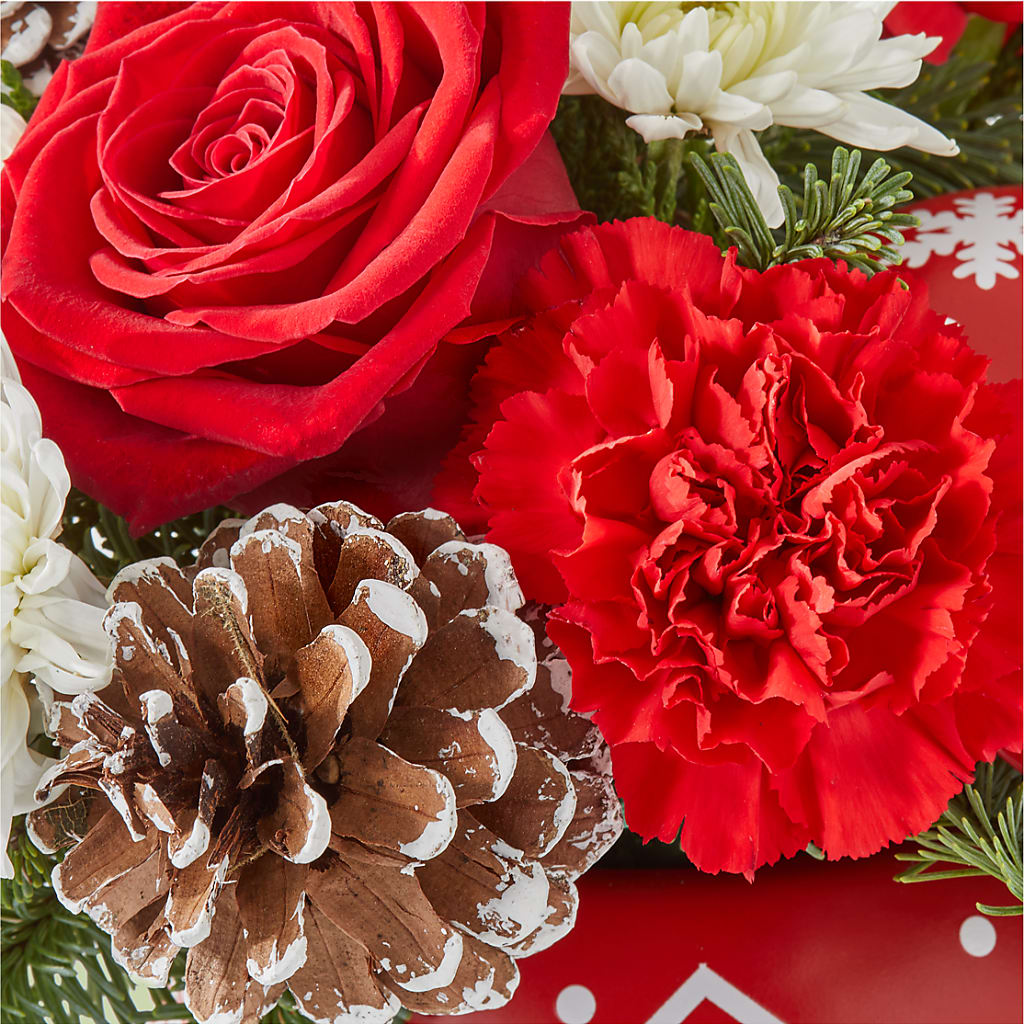 Christmas Village Ornament –  Lemon Tree Florist, Kemp TX