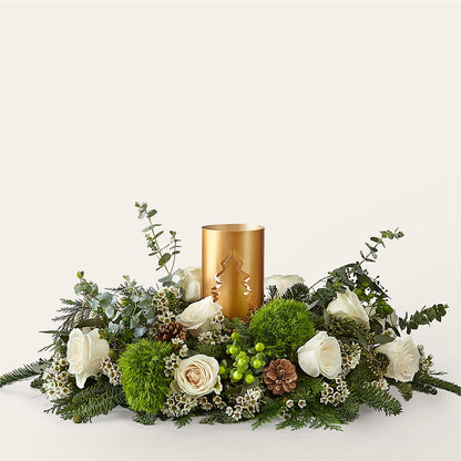 Chestnuts Roasting Centerpiece –  Lemon Tree Florist, Kemp TX