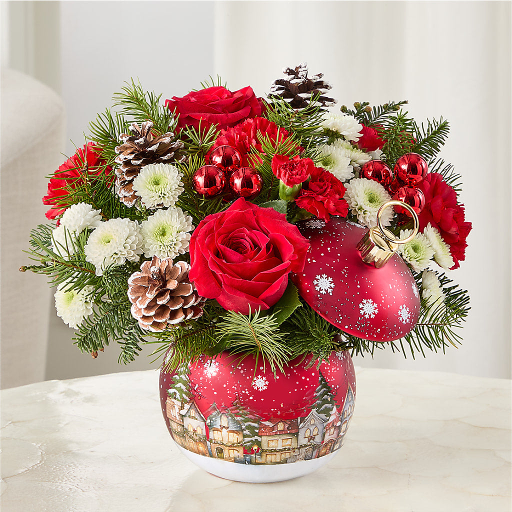 Christmas Carols Ornament –  Lemon Tree Florist, Kemp TX