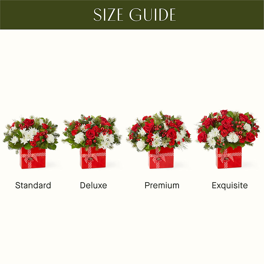 Presents Under the Tree Bouquet –  Lemon Tree Florist, Kemp TX
