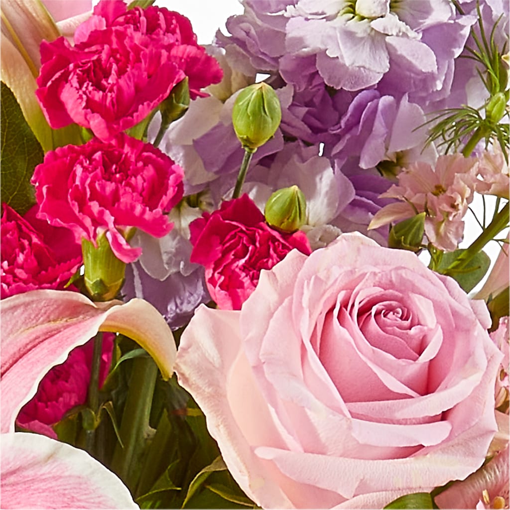 Mauvelous Bouquet –  Lemon Tree Florist, Kemp TX