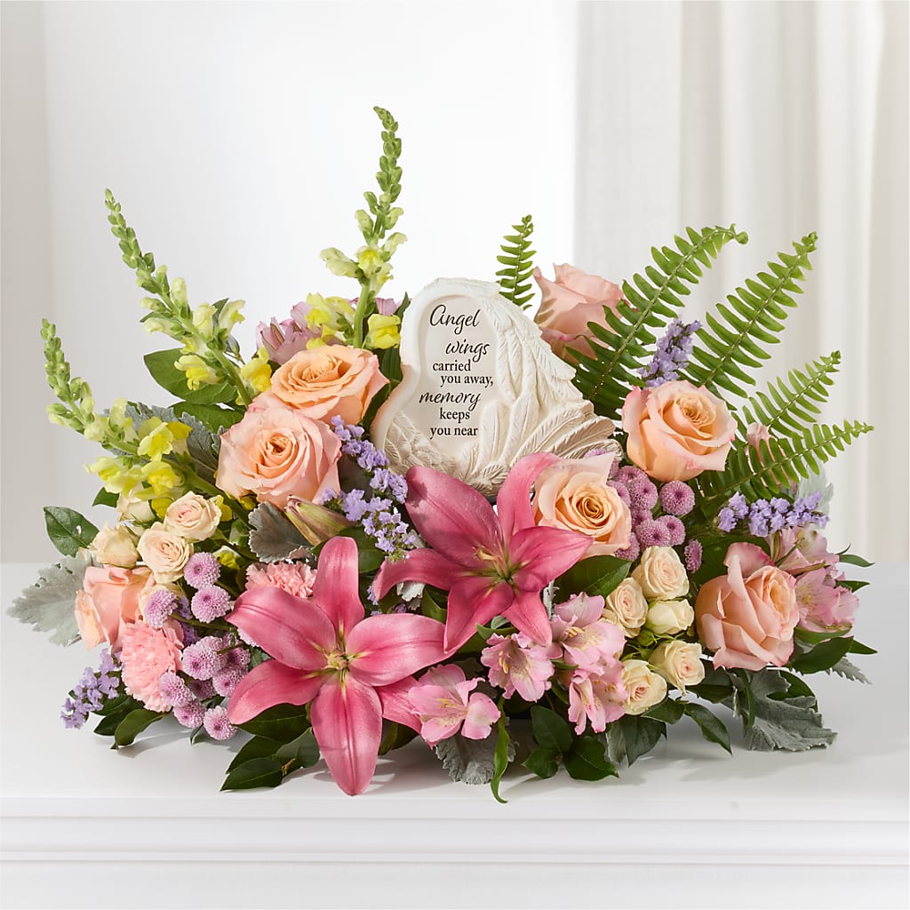 Gentle Light Arrangement –  Lemon Tree Florist, Kemp TX
