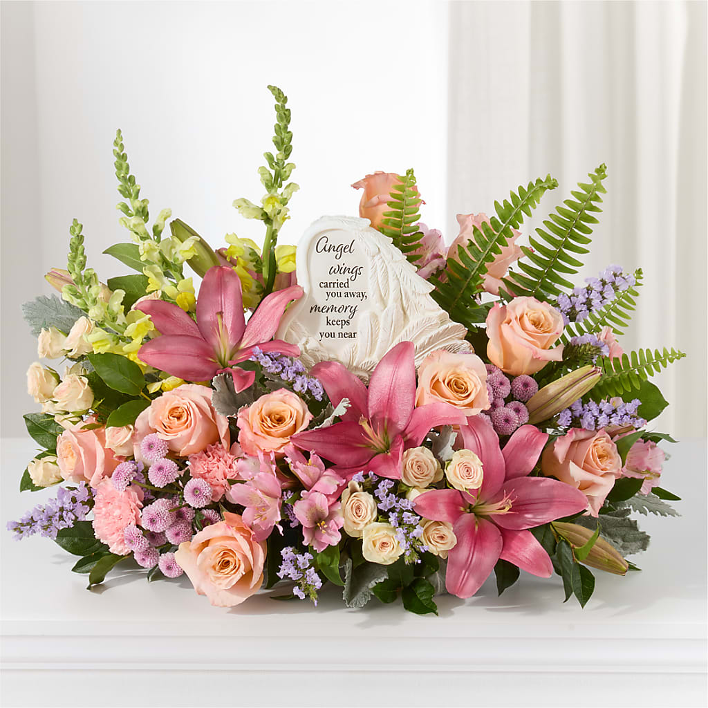 Gentle Light Arrangement –  Lemon Tree Florist, Kemp TX