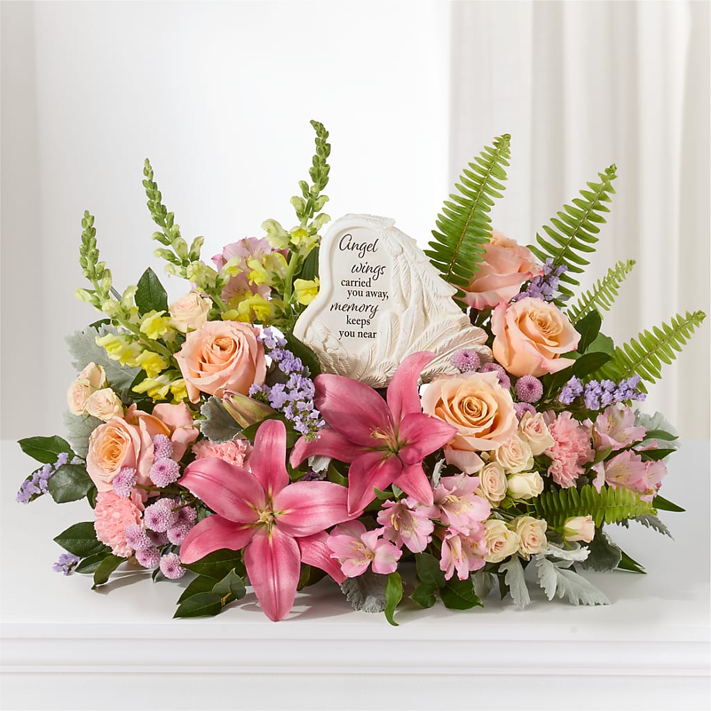 Gentle Light Arrangement –  Lemon Tree Florist, Kemp TX