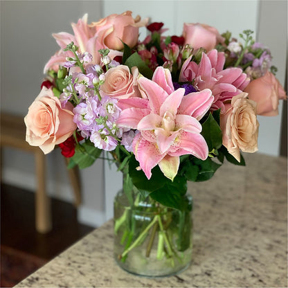 Romantique Bouquet –  Lemon Tree Florist, Kemp TX