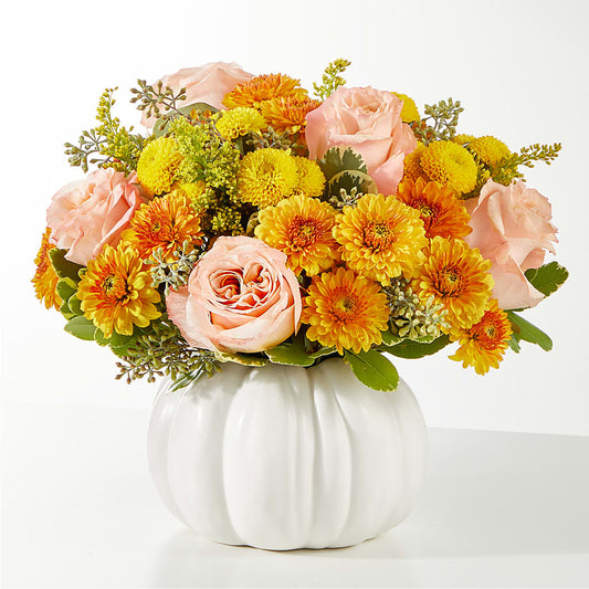 Peachy Pumpkin –  Lemon Tree Florist, Kemp TX