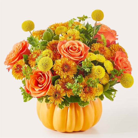 Gourdgeous Pumpkin –  Lemon Tree Florist, Kemp TX