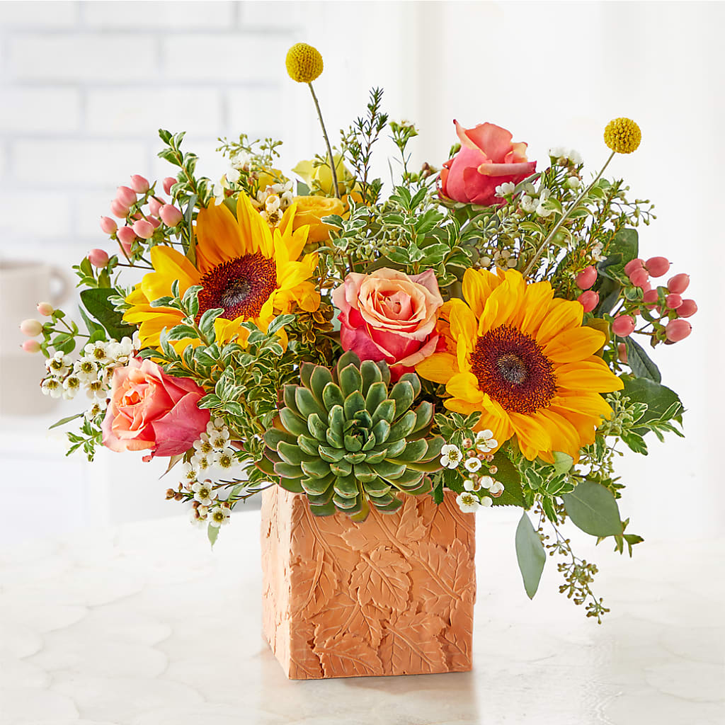 Sunflower Season Bouquet –  Lemon Tree Florist, Kemp TX