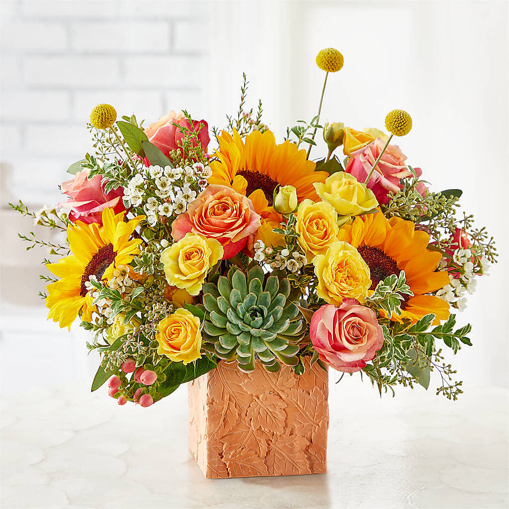 Sunflower Season Bouquet –  Lemon Tree Florist, Kemp TX