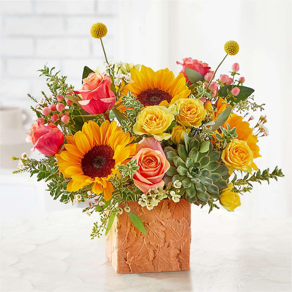 Sunflower Season Bouquet –  Lemon Tree Florist, Kemp TX