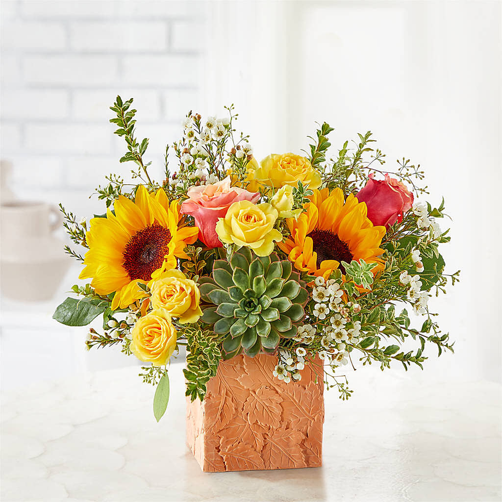 Sunflower Season Bouquet –  Lemon Tree Florist, Kemp TX