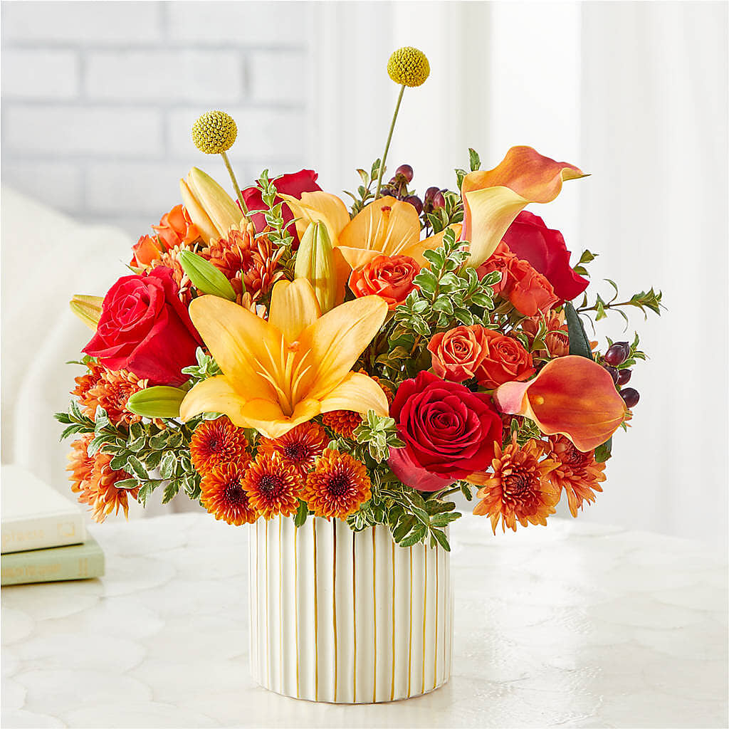 Scarlet Skies Bouquet –  Lemon Tree Florist, Kemp TX
