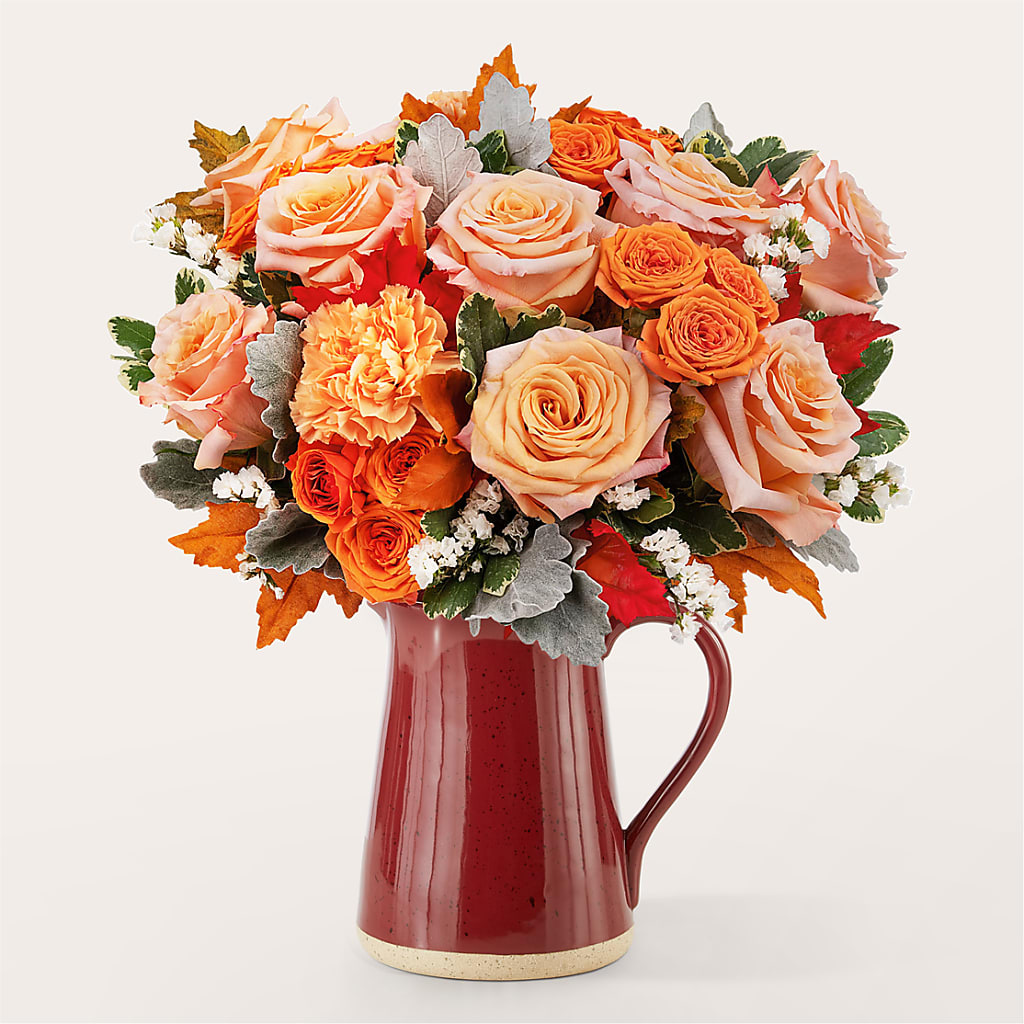 Pumpkin Pie Bouquet –  Lemon Tree Florist, Kemp TX