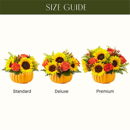 Pick of the Patch Pumpkin Bouquet –  Lemon Tree Florist, Kemp TX