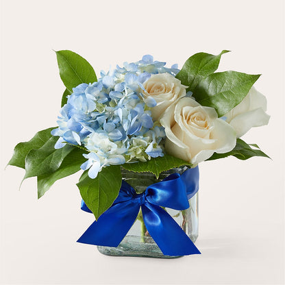 Sky Blue Delight Bouquet –  Lemon Tree Florist, Kemp TX
