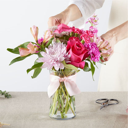 Pink Ribbon - A Florist Original –  Lemon Tree Florist, Kemp TX
