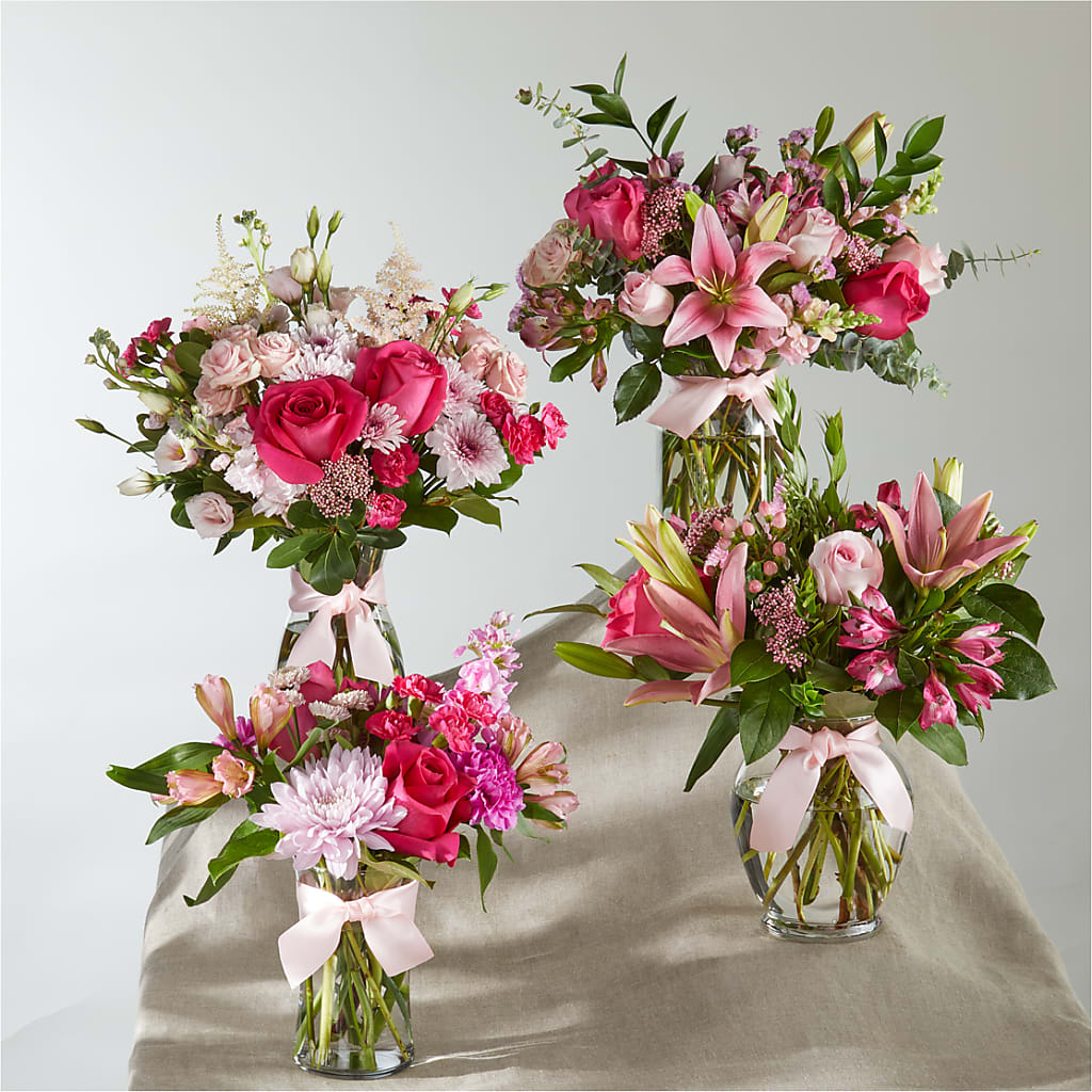 Pink Ribbon - A Florist Original –  Lemon Tree Florist, Kemp TX