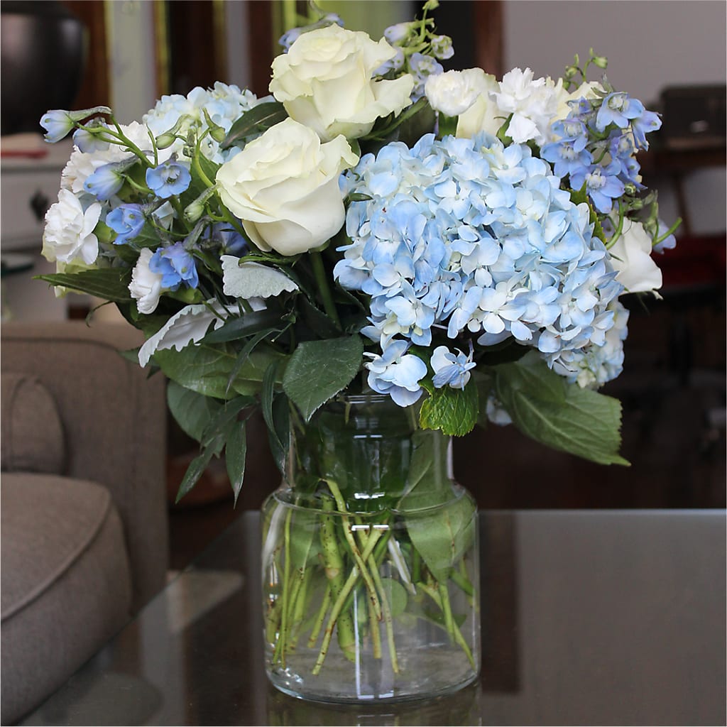 Clear Skies Bouquet –  Lemon Tree Florist, Kemp TX
