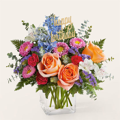 Birthday Bash Bouquet –  Lemon Tree Florist, Kemp TX
