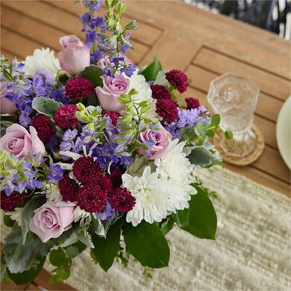 Violet Frost Bouquet –  Lemon Tree Florist, Kemp TX