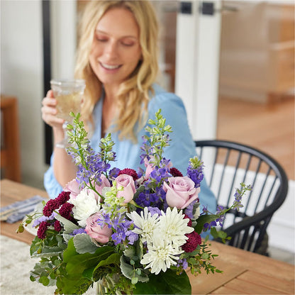 Violet Frost Bouquet –  Lemon Tree Florist, Kemp TX