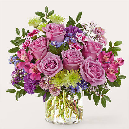 Glass Half Full Bouquet –  Lemon Tree Florist, Kemp TX