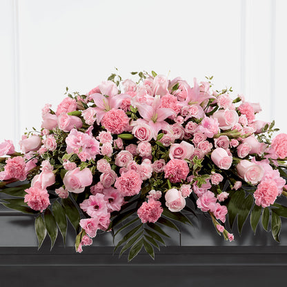 Garden of Comfort Casket Spray (Standard) –  Lemon Tree Florist, Kemp TX