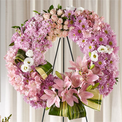 Gift of Warmth Wreath –  Lemon Tree Florist, Kemp TX