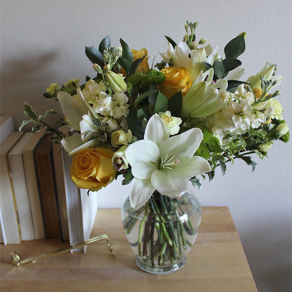 Hope & Serenity Bouquet –  Lemon Tree Florist, Kemp TX