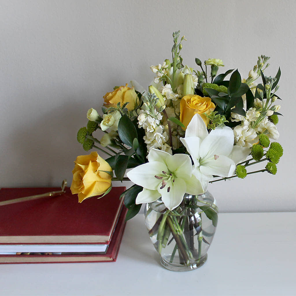 Hope & Serenity Bouquet –  Lemon Tree Florist, Kemp TX