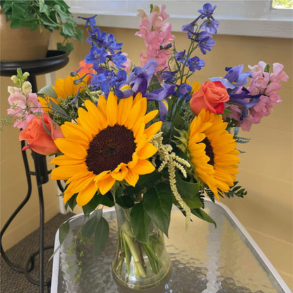 Rays of Life Bouquet –  Lemon Tree Florist, Kemp TX