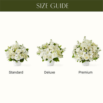 Peaceful Reflections Arrangement –  Lemon Tree Florist, Kemp TX