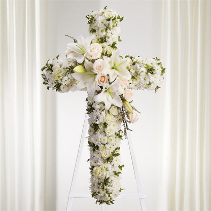 Spiritual Guidance Standing Spray –  Lemon Tree Florist, Kemp TX