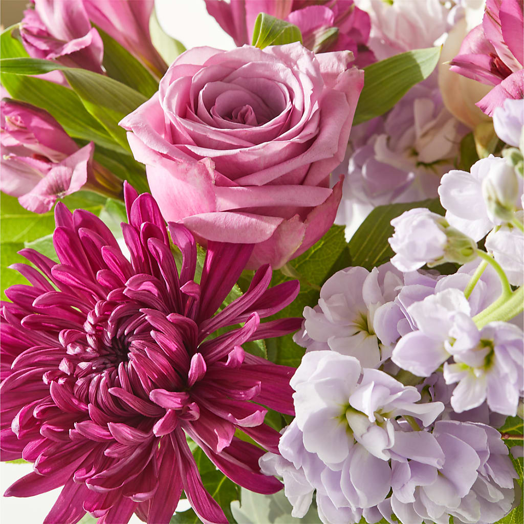 Amethyst Dreams Bouquet –  Lemon Tree Florist, Kemp TX