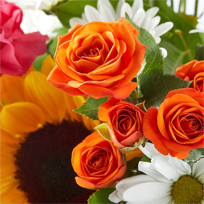 Sun-drenched Blooms Bouquet –  Lemon Tree Florist, Kemp TX