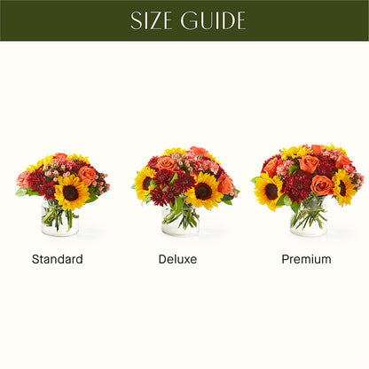 September Sunset Bouquet –  Lemon Tree Florist, Kemp TX