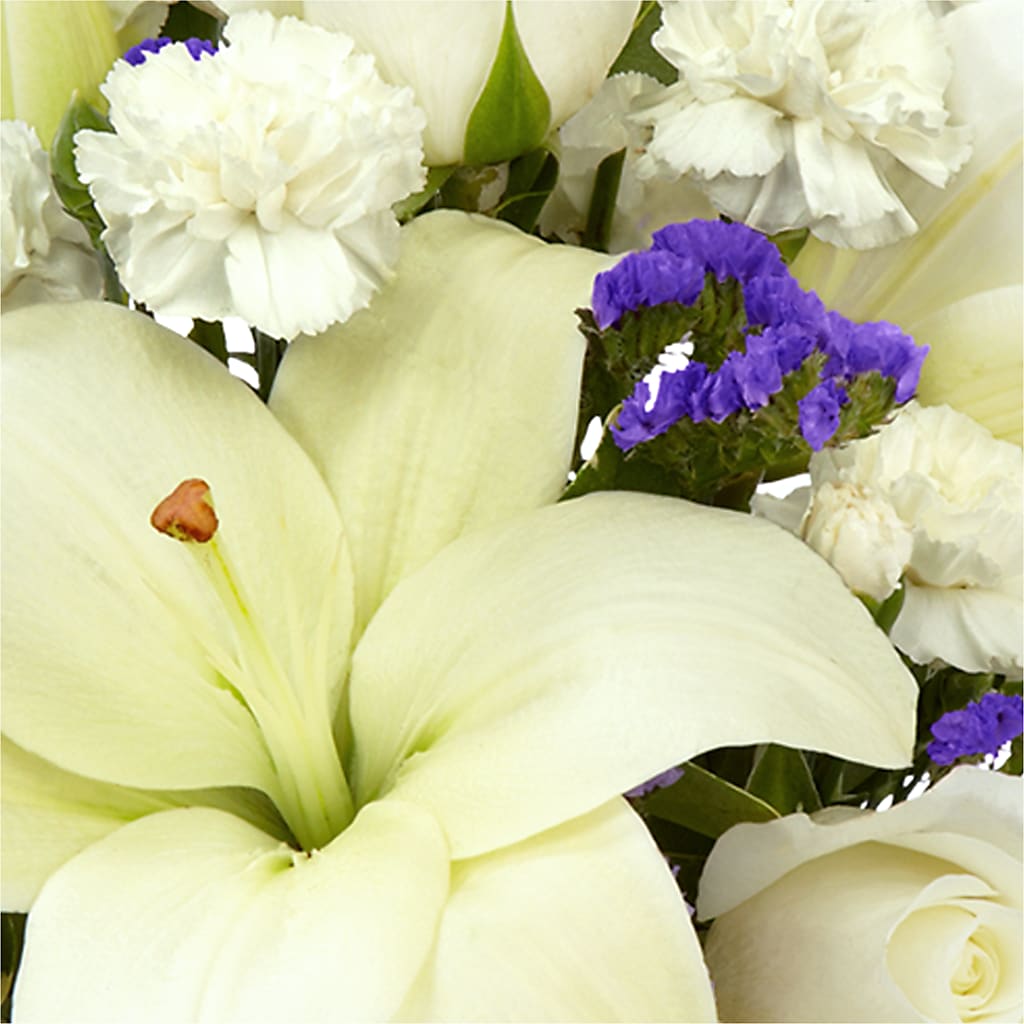Sapphire Rush Bouquet –  Lemon Tree Florist, Kemp TX